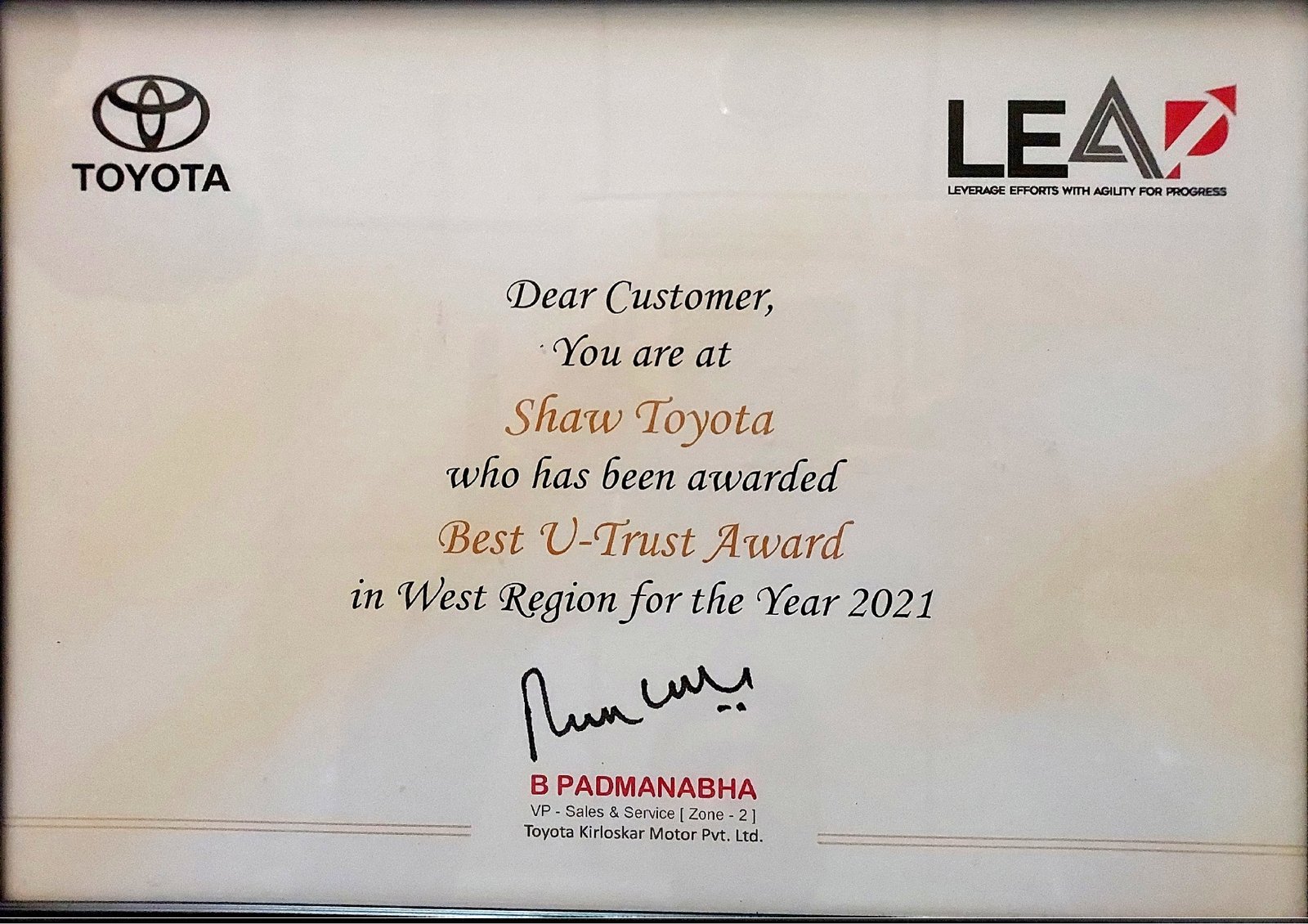 Award