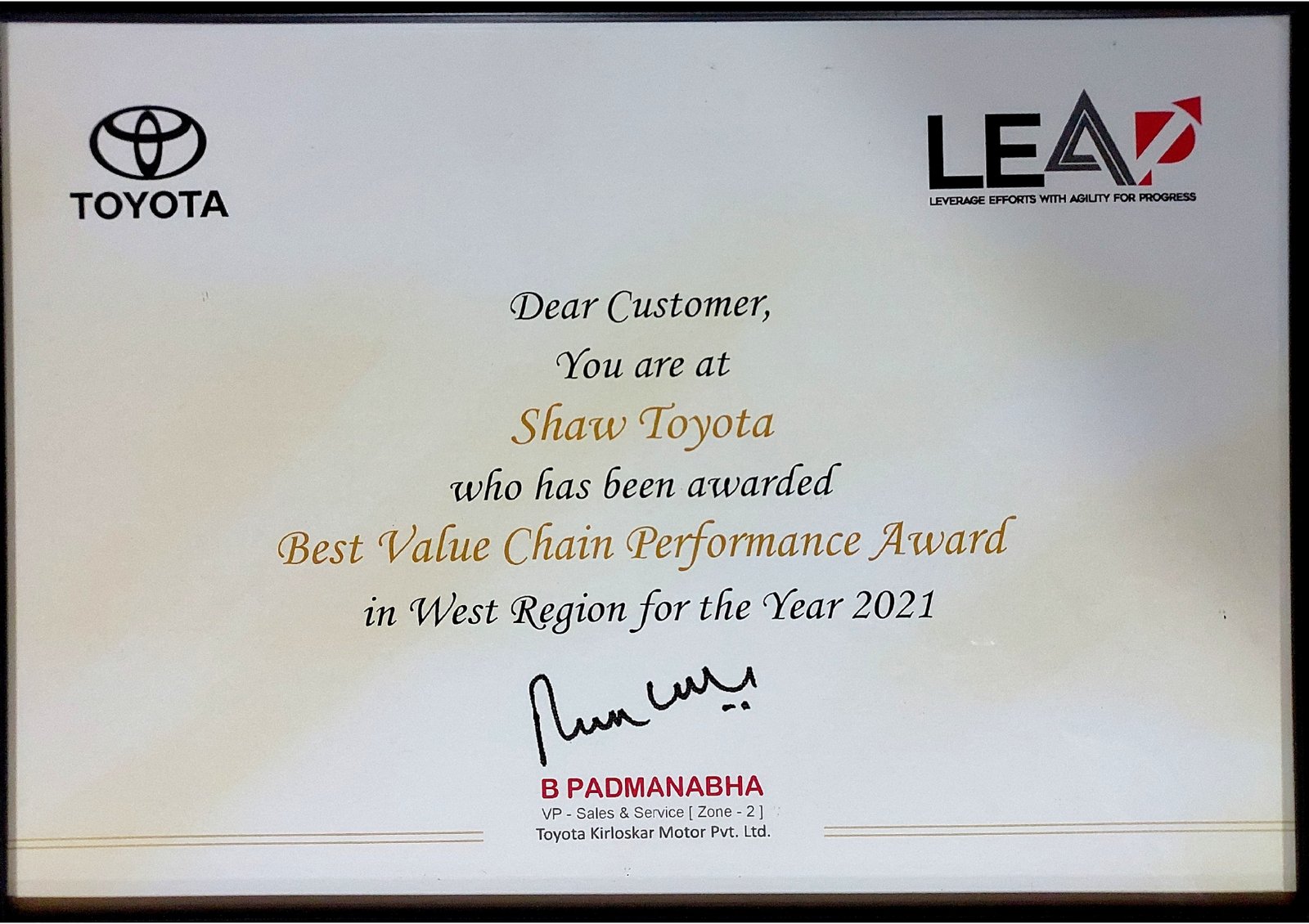 Award