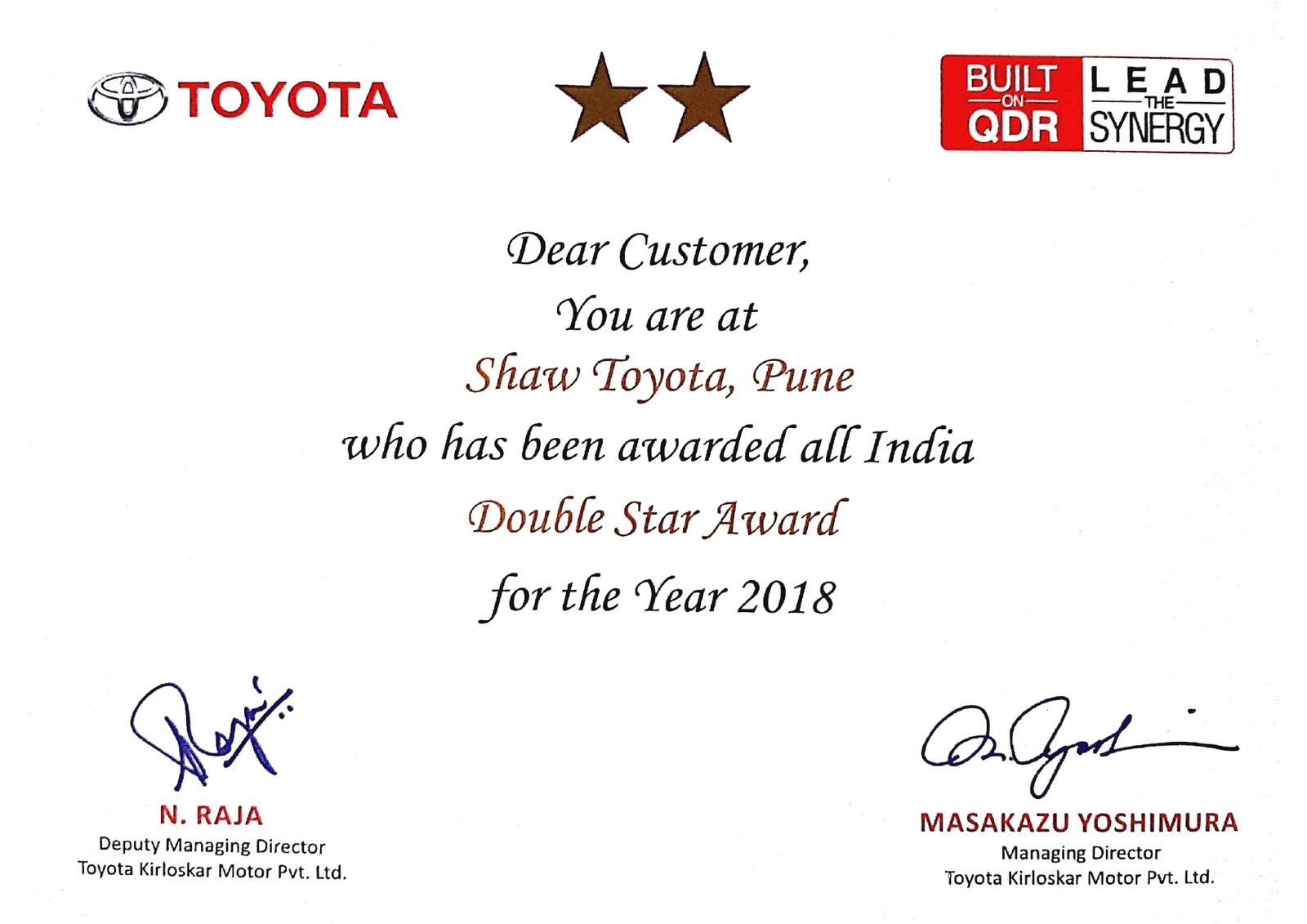 Award