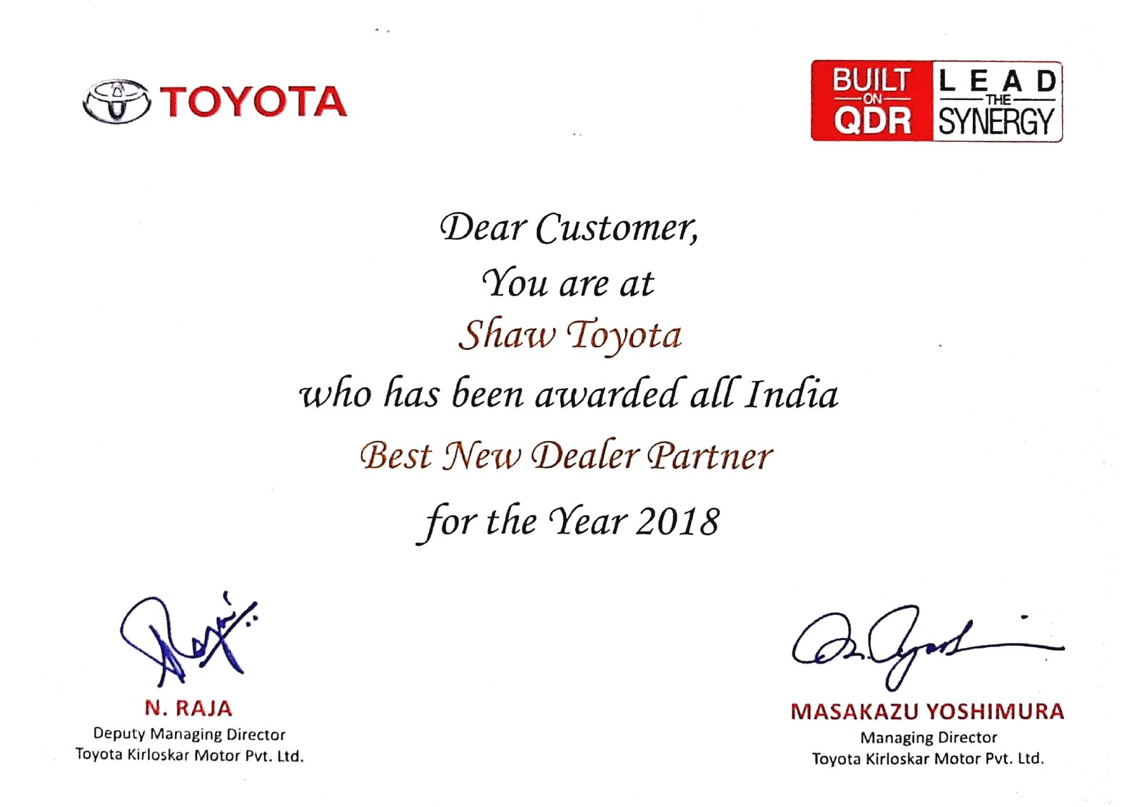 Award